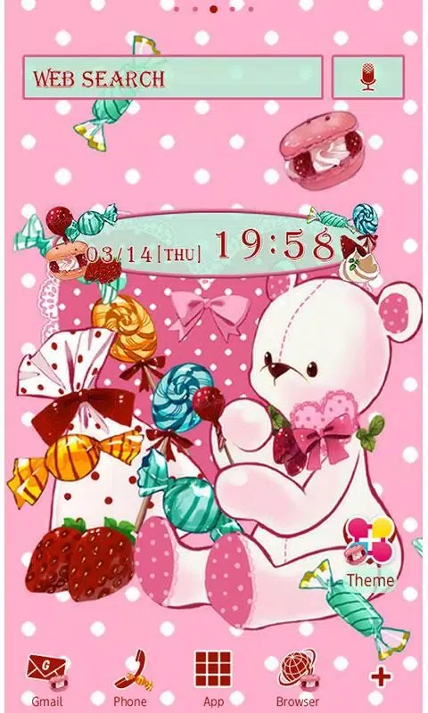 Capturas de pantalla de Sweet Teddy Wallpaper