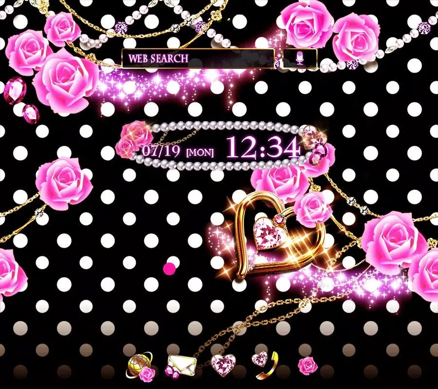 Wallpaper Glamorous Glitter سکرین شاٹس