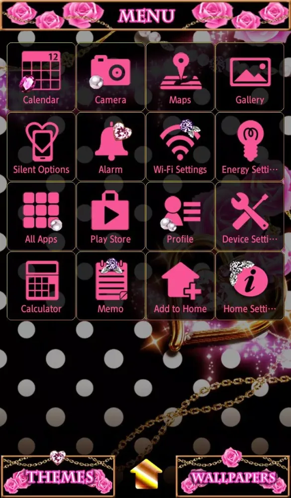 Wallpaper Glamorous Glitter سکرین شاٹس