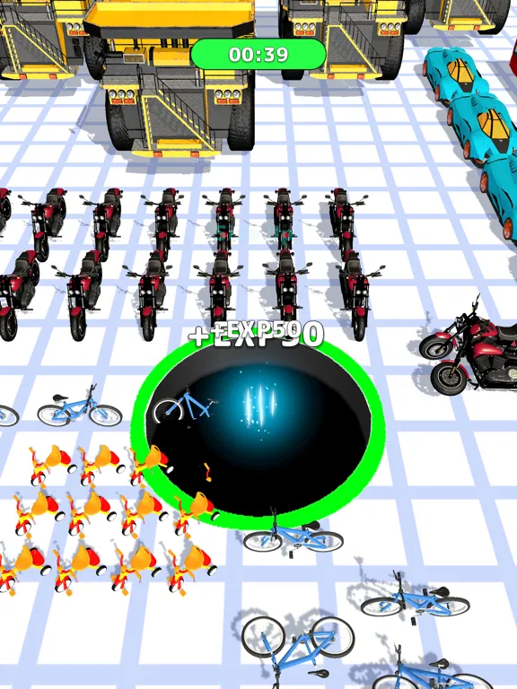 Hole & Vehicle iPad  Screenshots
