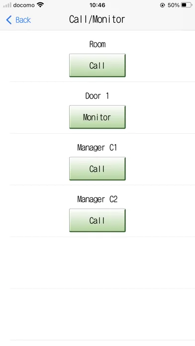 Zrzuty ekranu dearis Intercom App