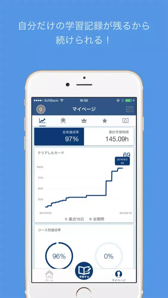 Ảnh chụp màn hình của 動画で英語レッスン〈MOBiE〉（アルク）