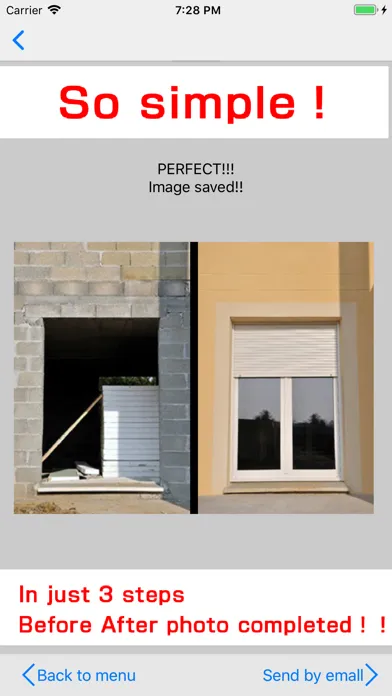 Capturas de tela do Photo composition"Perfect BA"