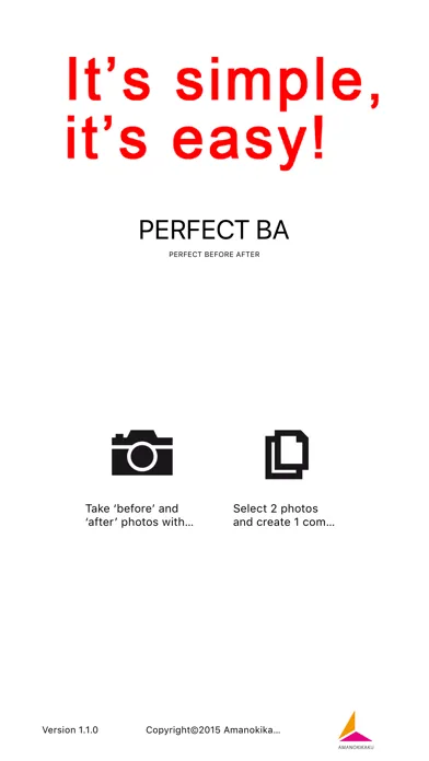 Capturas de tela do Photo composition"Perfect BA"