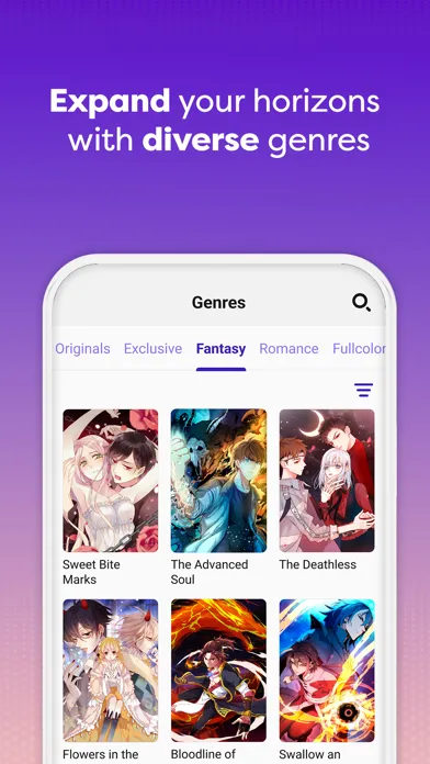 Comicle Manga – Comic & Manhwa应用截图