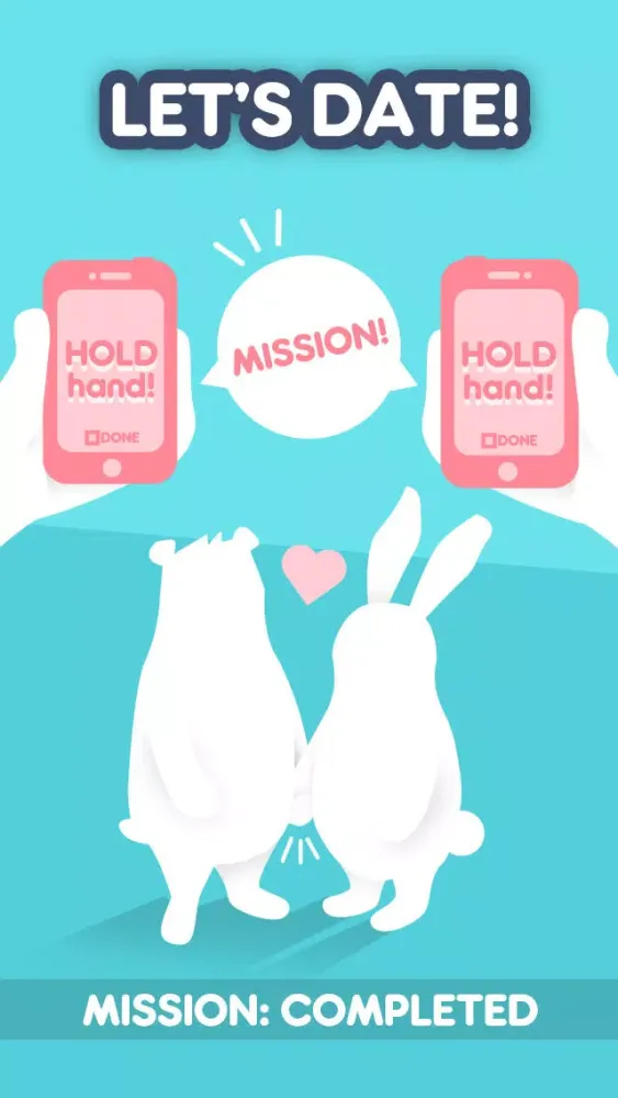 تصاویر WITH - World's best date app! Complete missions to proceed in this new way to date. Perfect Date planning app for couples!