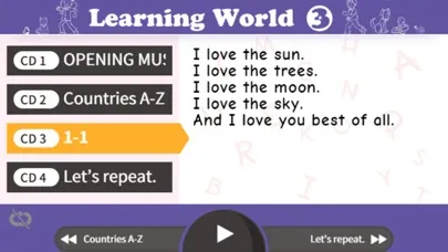 Capturas de pantalla de Learning World Book 3