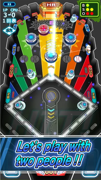 Captures d'écran de New baseball board app BasePinBall