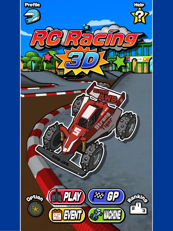 Ảnh chụp màn hình của RC Racing 3D iPad 