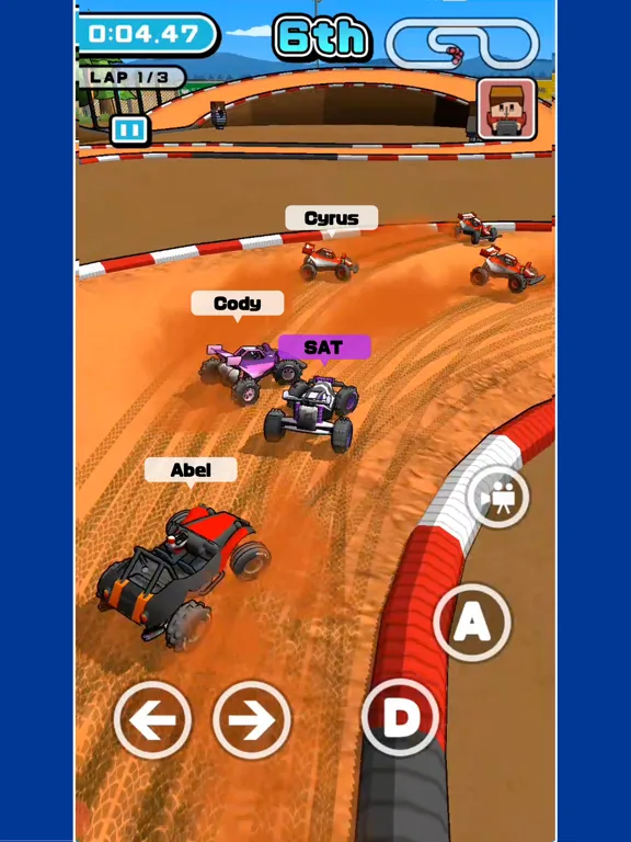 Ảnh chụp màn hình của RC Racing 3D iPad 
