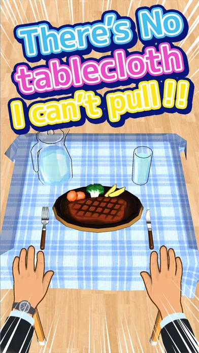 Screenshot di There's no tablecloth I can't pull!!
