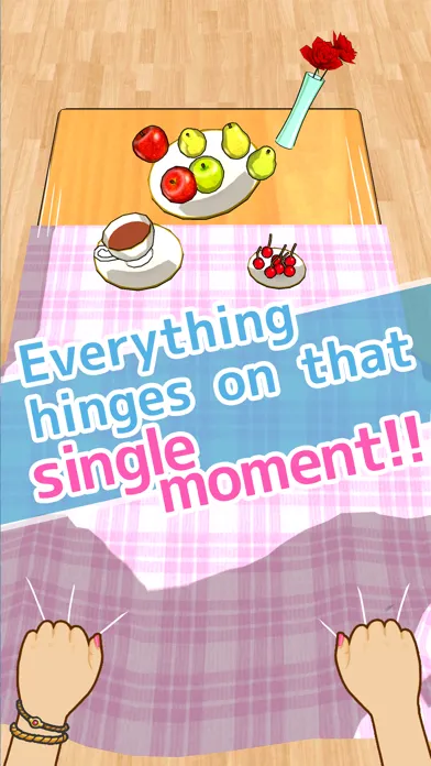 Screenshot di There's no tablecloth I can't pull!!
