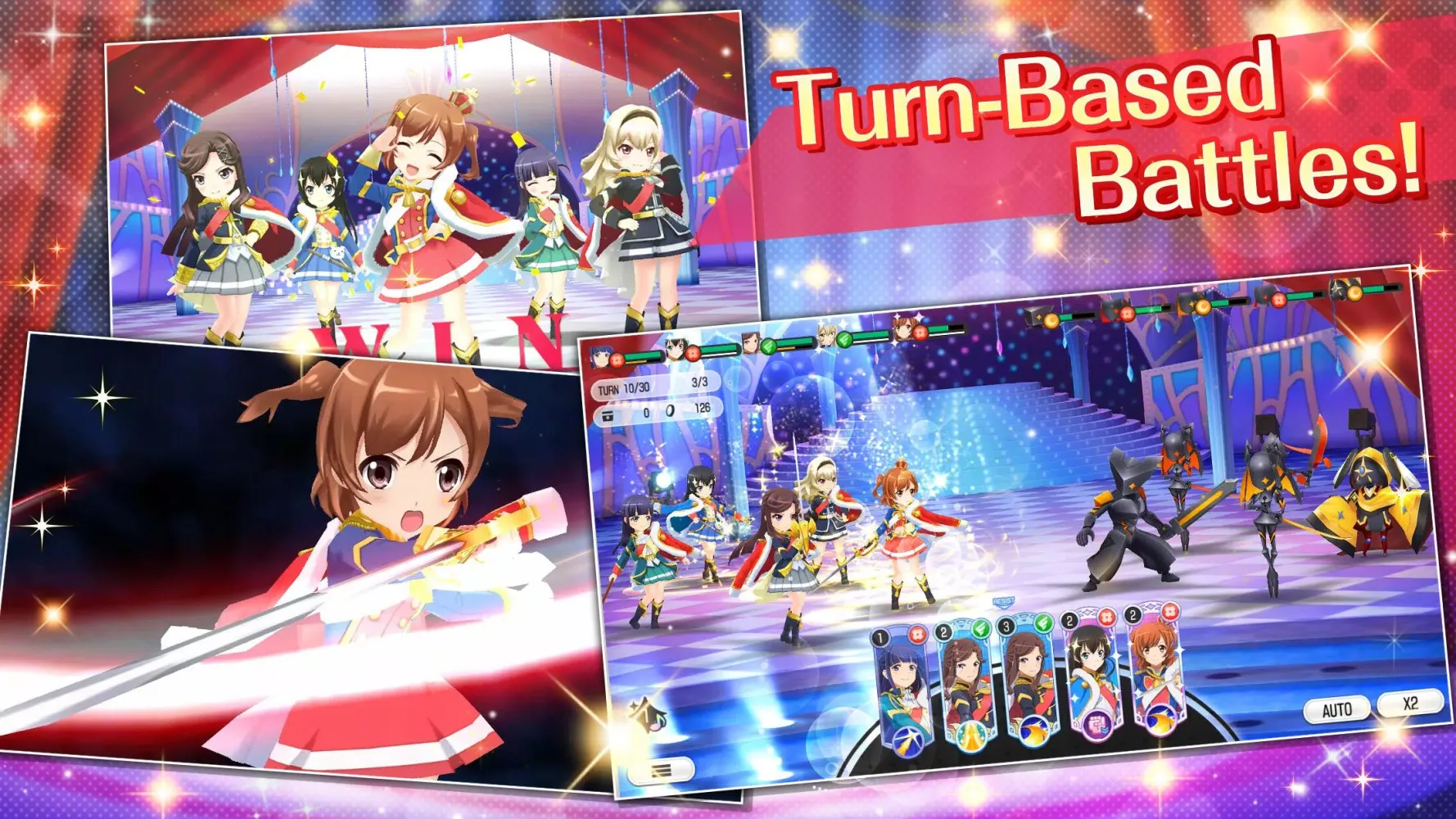 Captures d'écran de Revue Starlight Re LIVE
