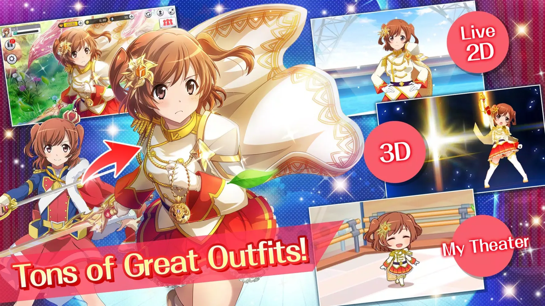 Captures d'écran de Revue Starlight Re LIVE