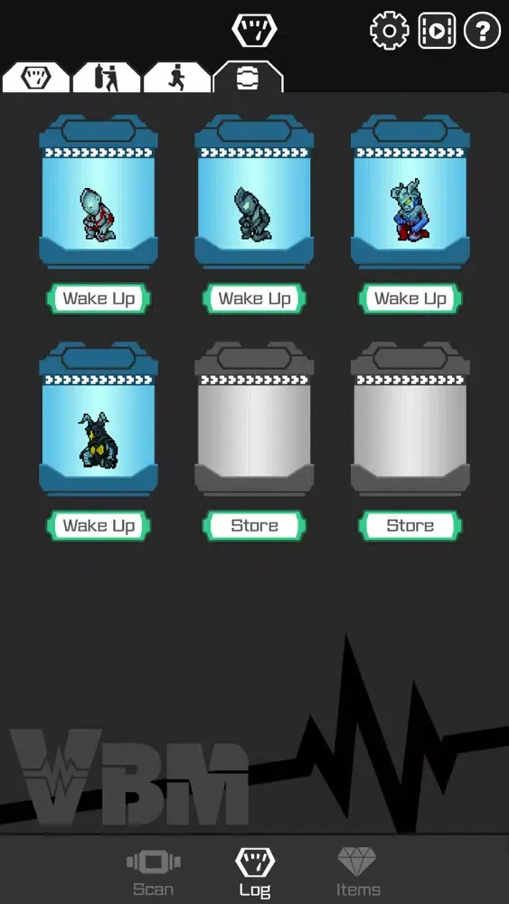 Capturas de pantalla de VITAL BRACELET CHARACTERS Lab