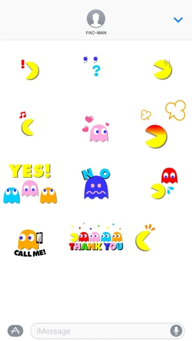PAC-MAN Moving Stickers スクリーンショット