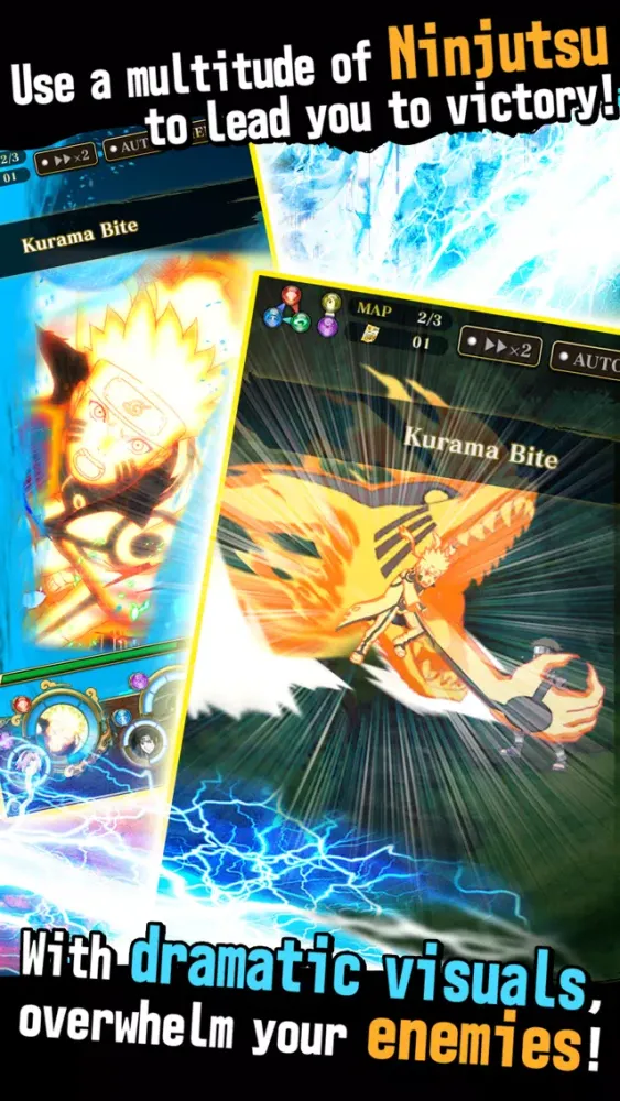 Ảnh chụp màn hình của Ultimate Ninja Blazing