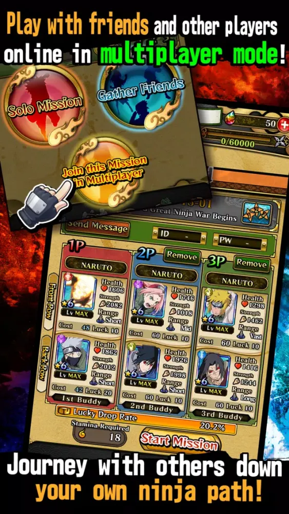 Ảnh chụp màn hình của Ultimate Ninja Blazing