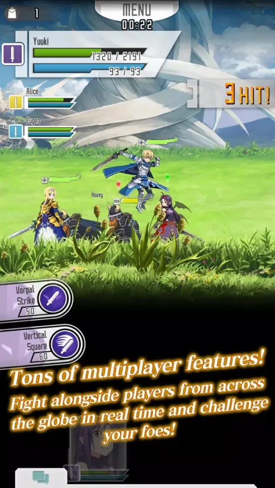 SWORD ART ONLINE:Memory Defrag स्क्रीनशॉट