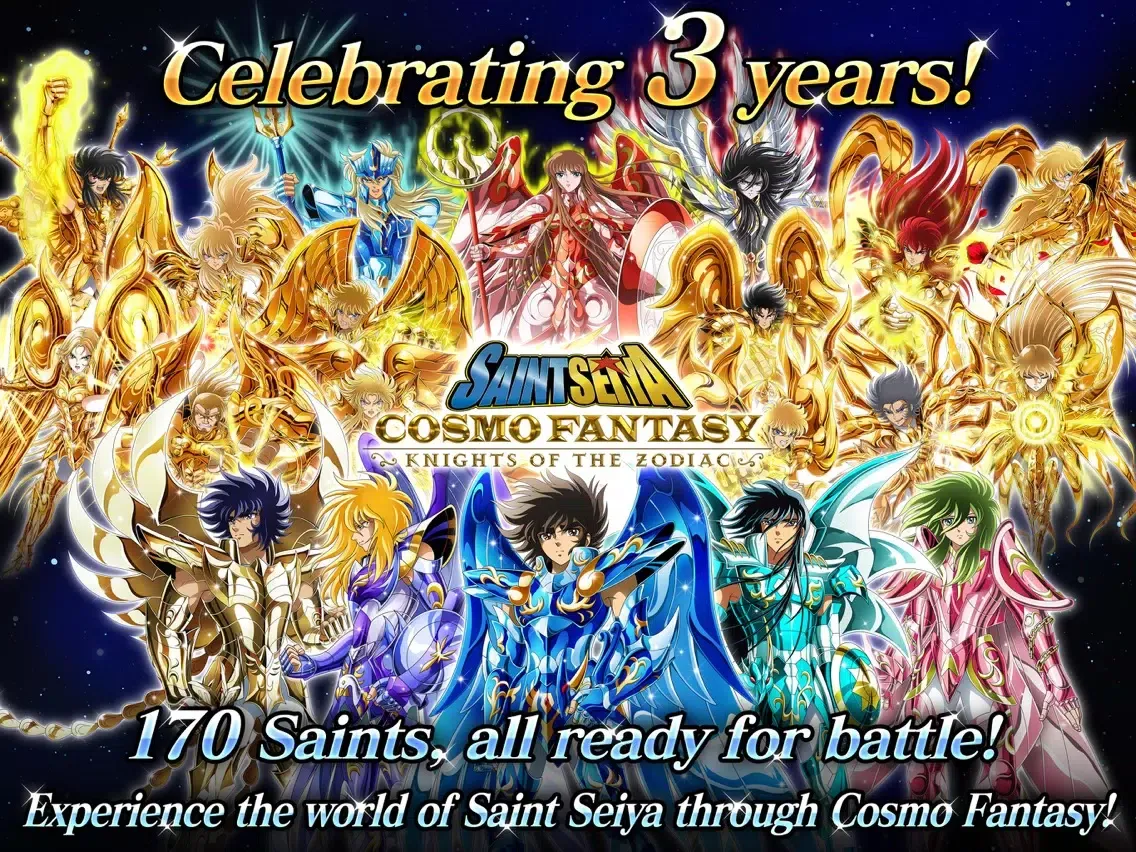 SAINT SEIYA COSMO FANTASY iPad  Screenshots