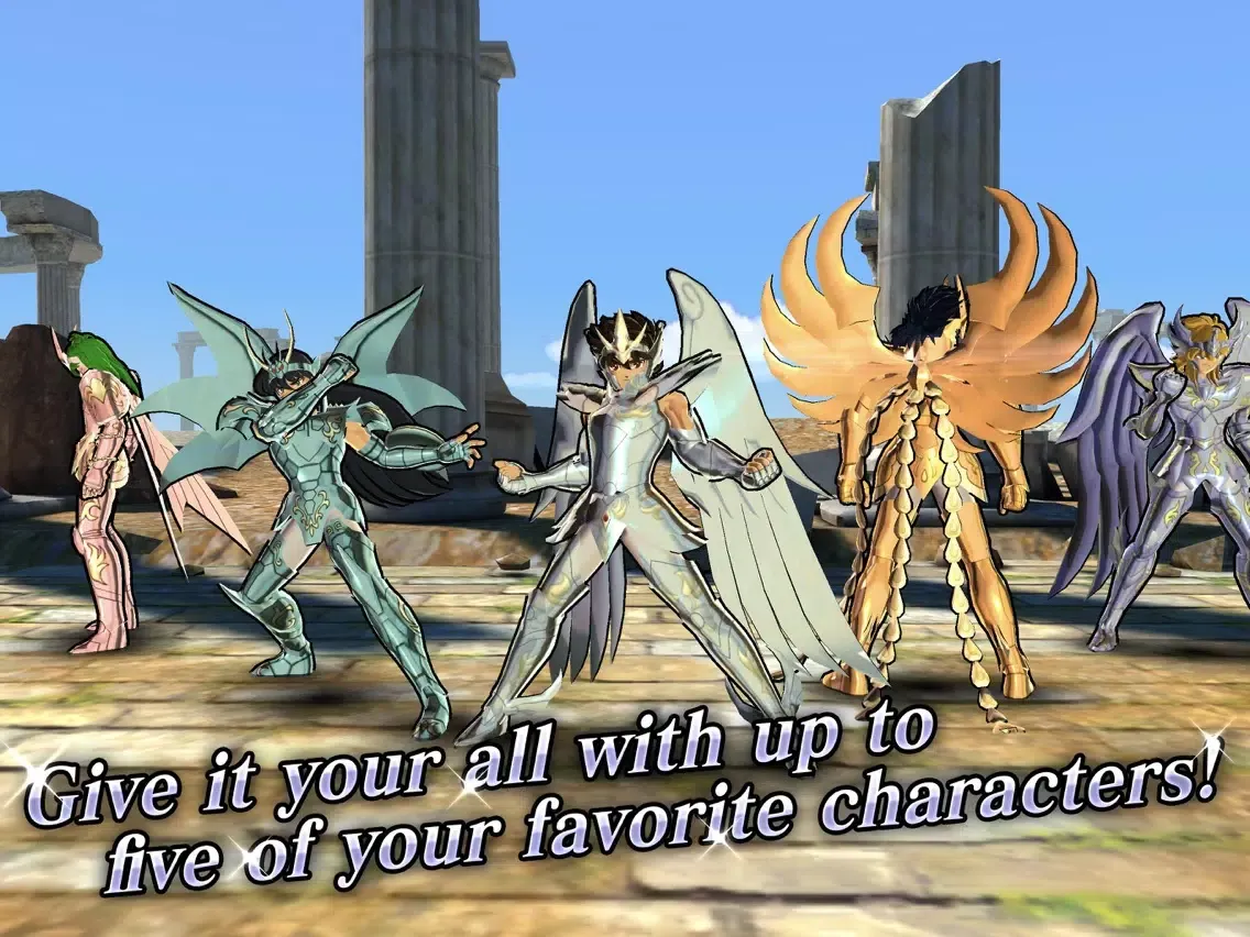 SAINT SEIYA COSMO FANTASY iPad  Screenshots