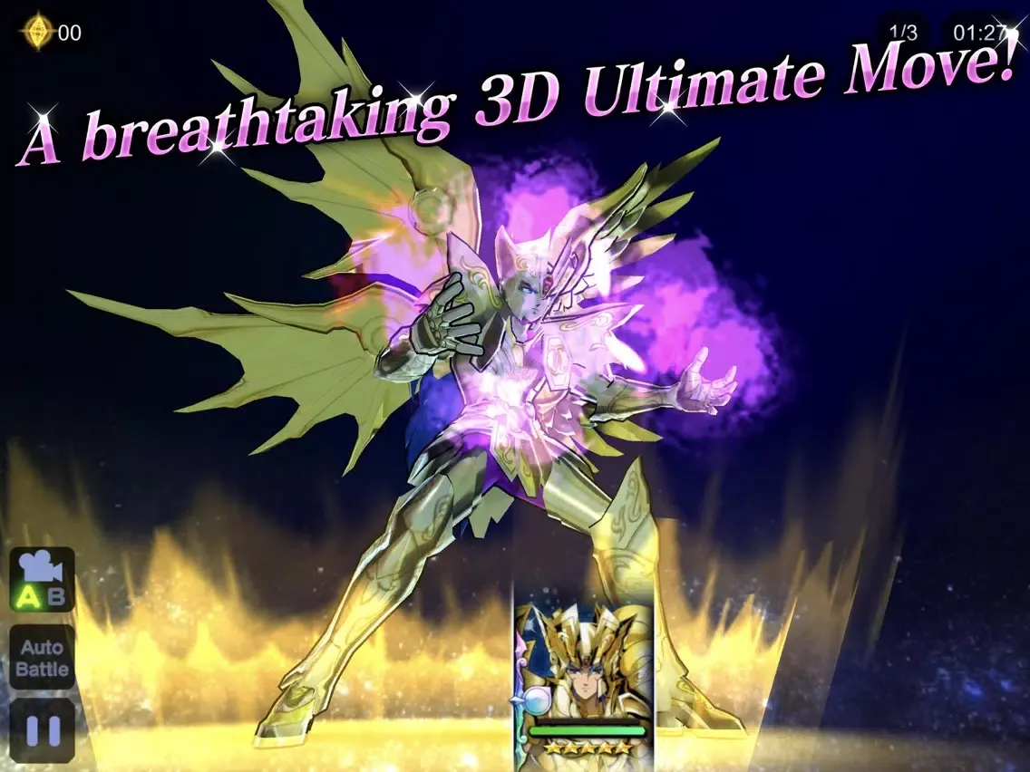 SAINT SEIYA COSMO FANTASY iPad  Screenshots