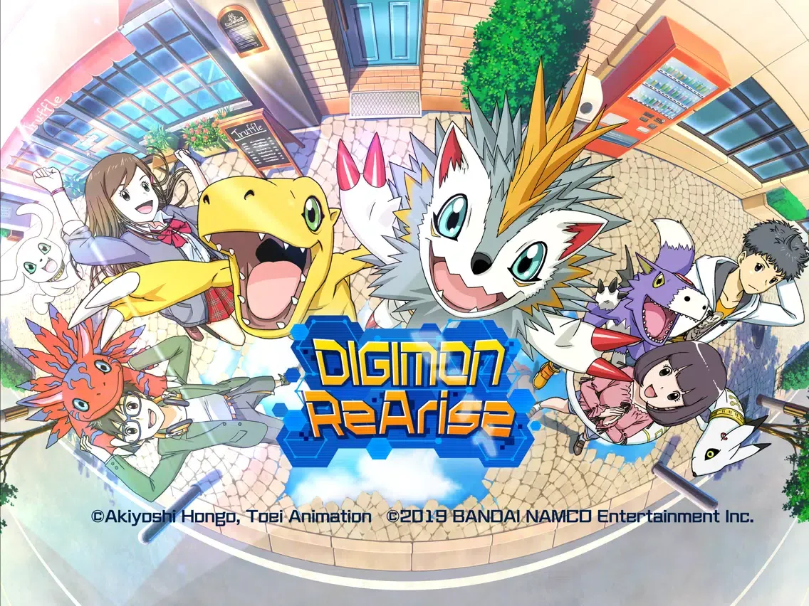 Capturas de tela do DIGIMON ReArise iPad 
