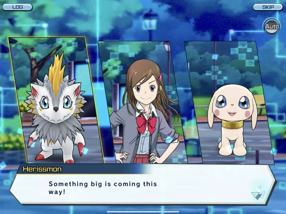 Capturas de tela do DIGIMON ReArise iPad 