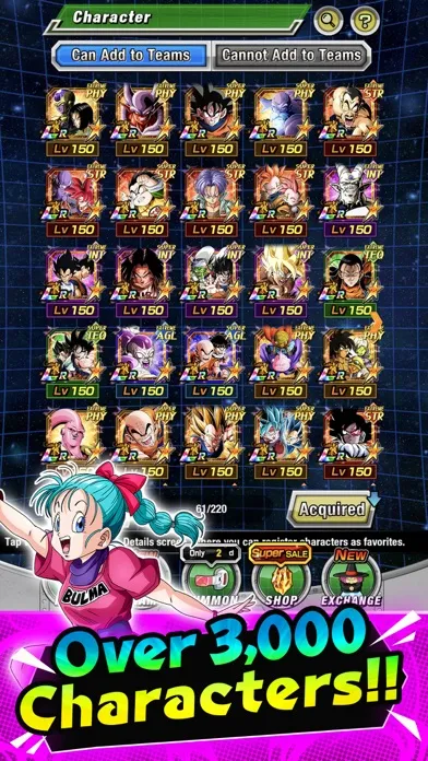 Capturas de pantalla de DRAGON BALL Z DOKKAN BATTLE