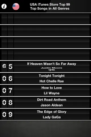 TOP99 for iTunes Screenshots