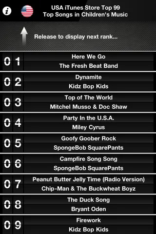 TOP99 for iTunes Screenshots
