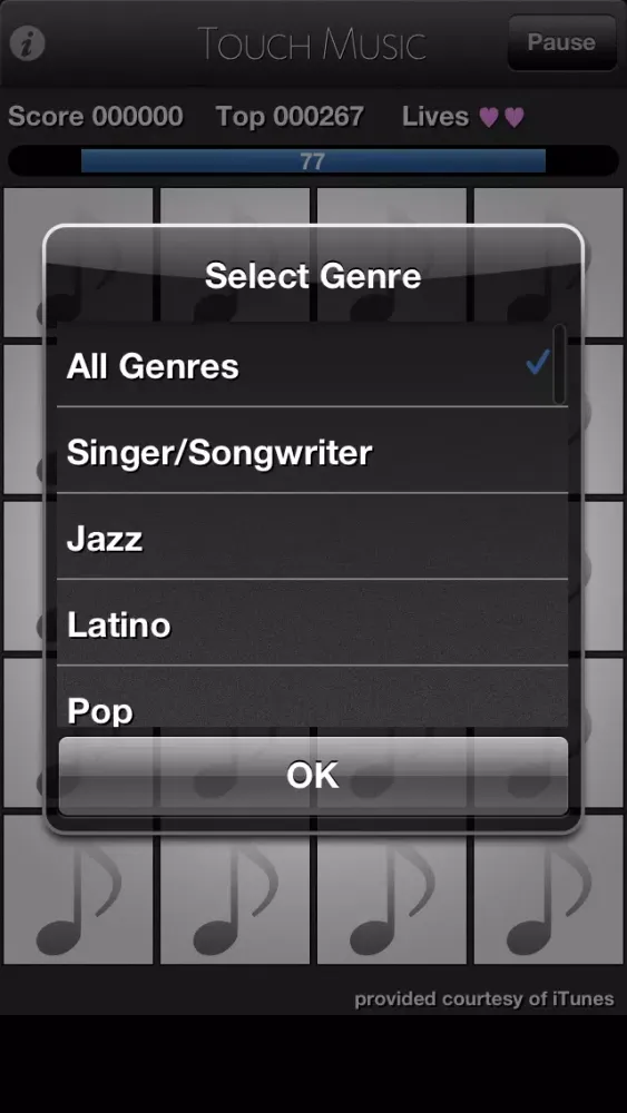 Captures d'écran de Touch Music