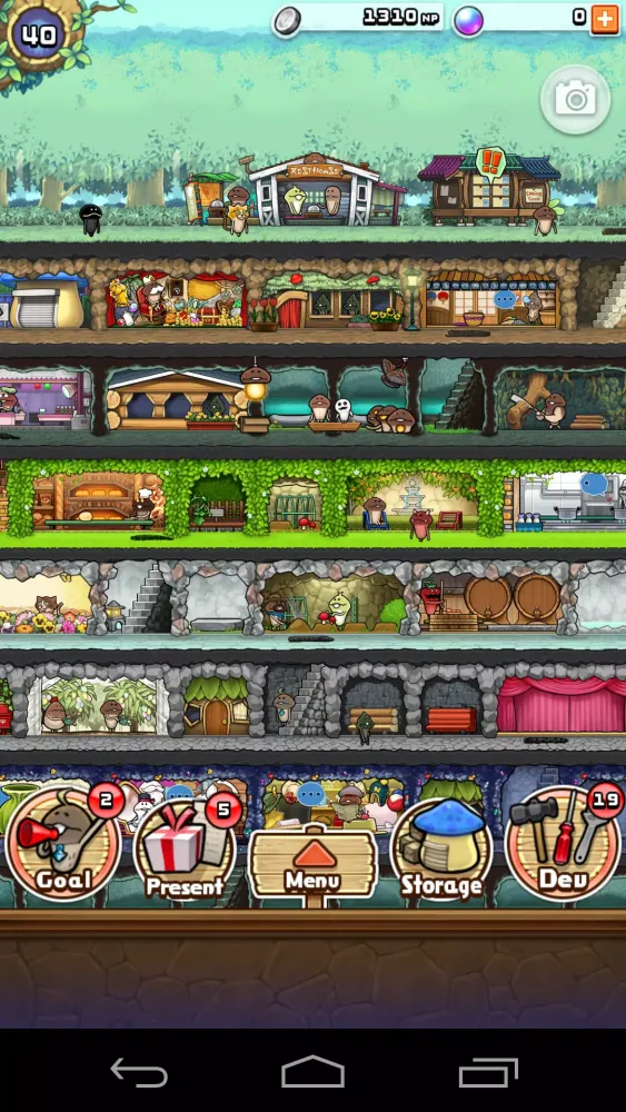 Скриншоты Funghi's Den