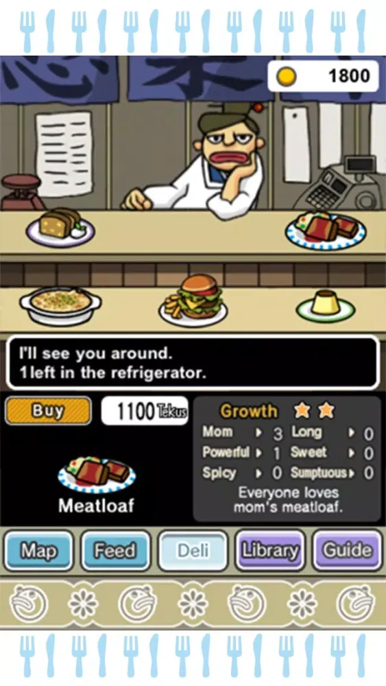 Tangkapan layar Gourmet Creature Hungry Mogumon