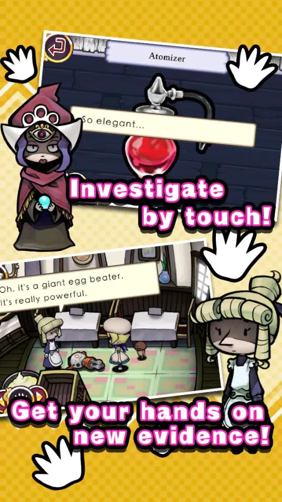 Tangkapan skrin Touch Detective 2 1/2