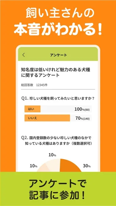 いぬのきもち・ねこのきもちアプリ स्क्रीनशॉट