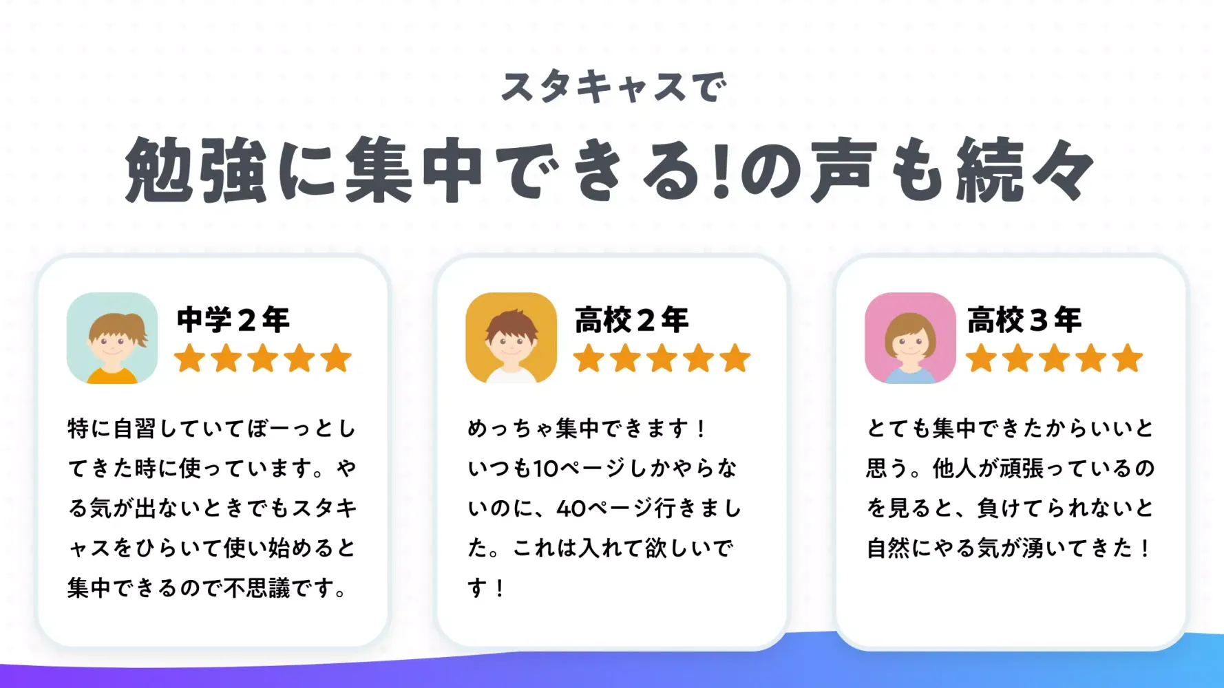 Capturas de pantalla de StudyCast（スタキャス）-勉強・記録・タイマー