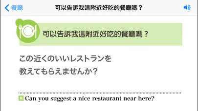 Zrzuty ekranu 日本 旅遊會話一指搞定(Point and Learn Japan Travel Conversation)