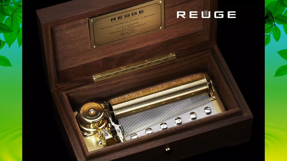 Healing music box [Tone of Reuge – music box from Switzerland] 스크린샷
