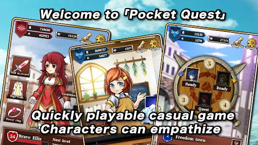 Pocket Quest Three Braves Screenshots
