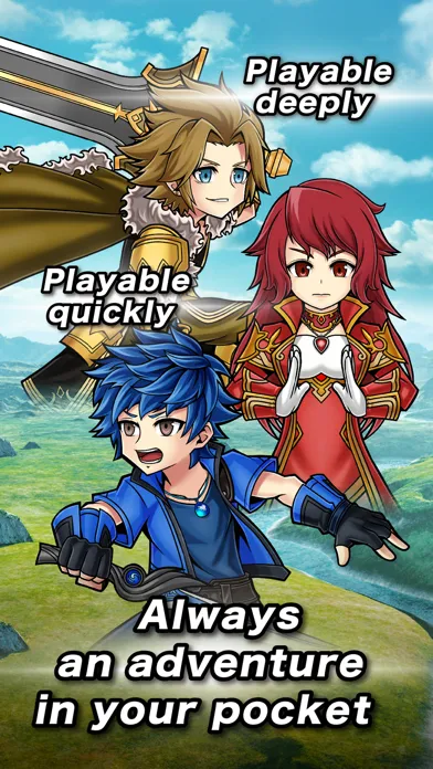 Pocket Quest Three Braves 스크린샷