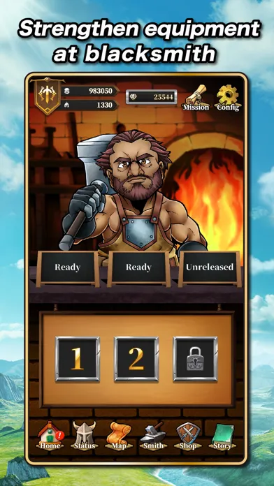 Pocket Quest Three Braves 스크린샷