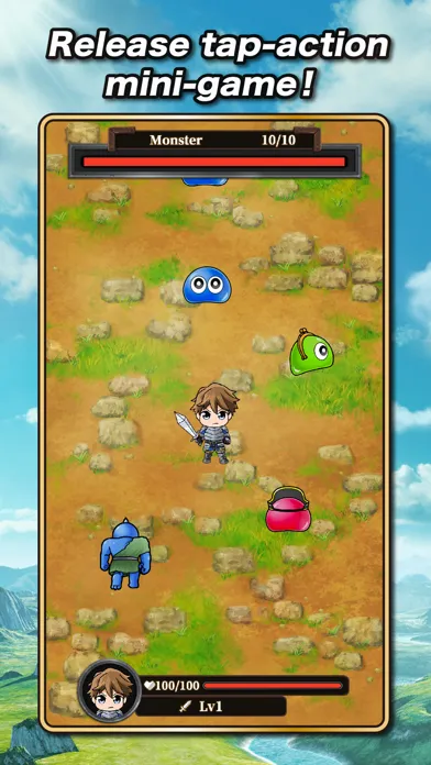 Pocket Quest Three Braves 스크린샷