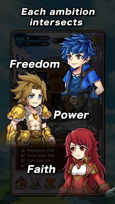 Pocket Quest Three Braves 스크린샷