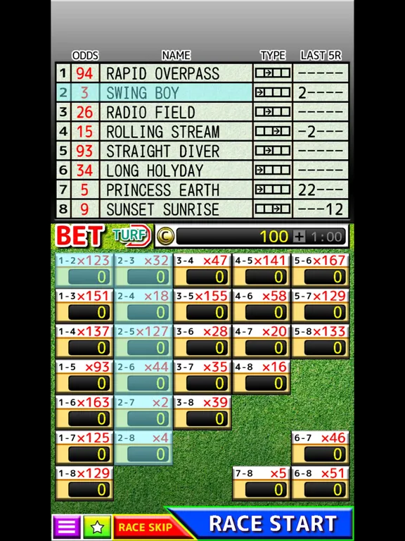 Zrzuty ekranu Simple Horse Racing iPad 
