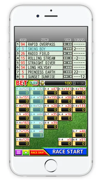 Zrzuty ekranu Simple Horse Racing