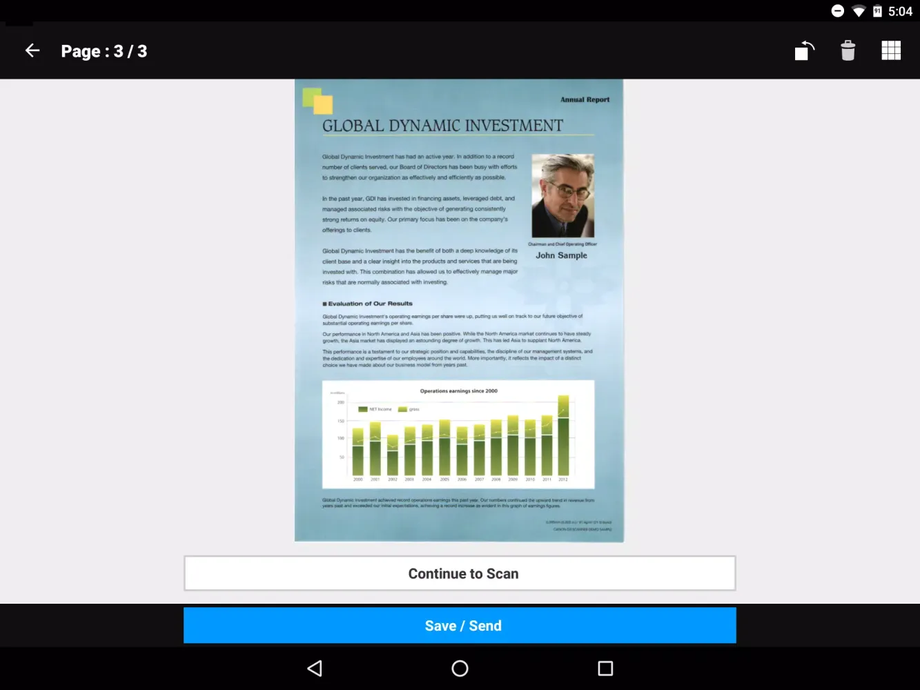 Canon CaptureOnTouch Mobile Screenshots