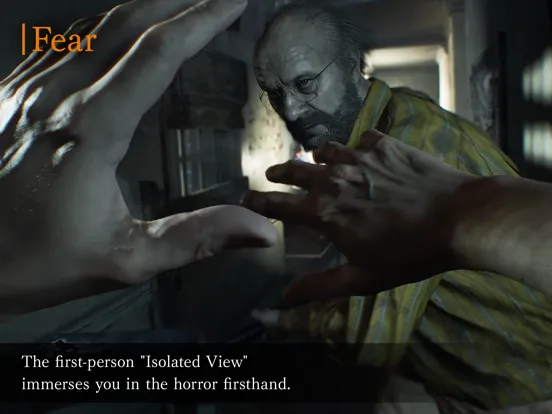 Tangkapan layar RESIDENT EVIL 7 biohazard iPad 