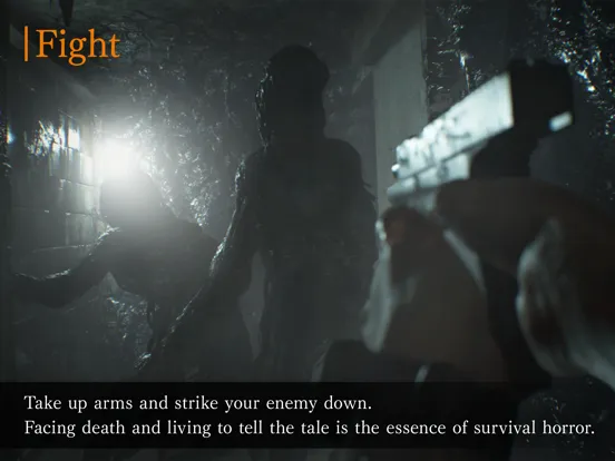 Tangkapan layar RESIDENT EVIL 7 biohazard iPad 