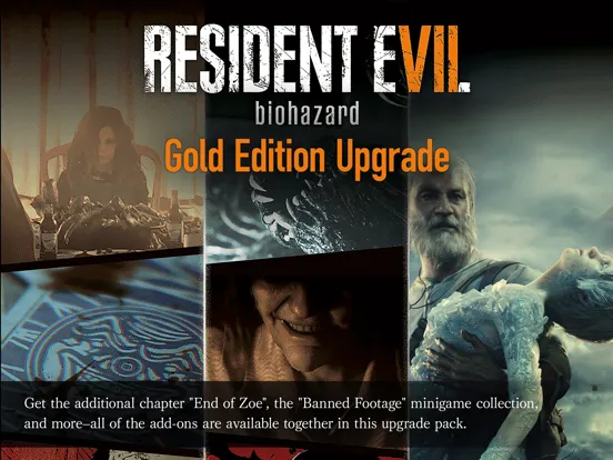 Tangkapan layar RESIDENT EVIL 7 biohazard iPad 